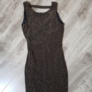 Strappy Semi-Backless Dress